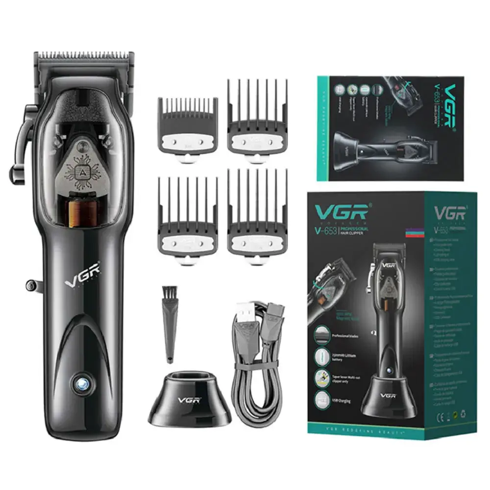 ماشین اصلاح موی سر وی جی ار مدل V-653