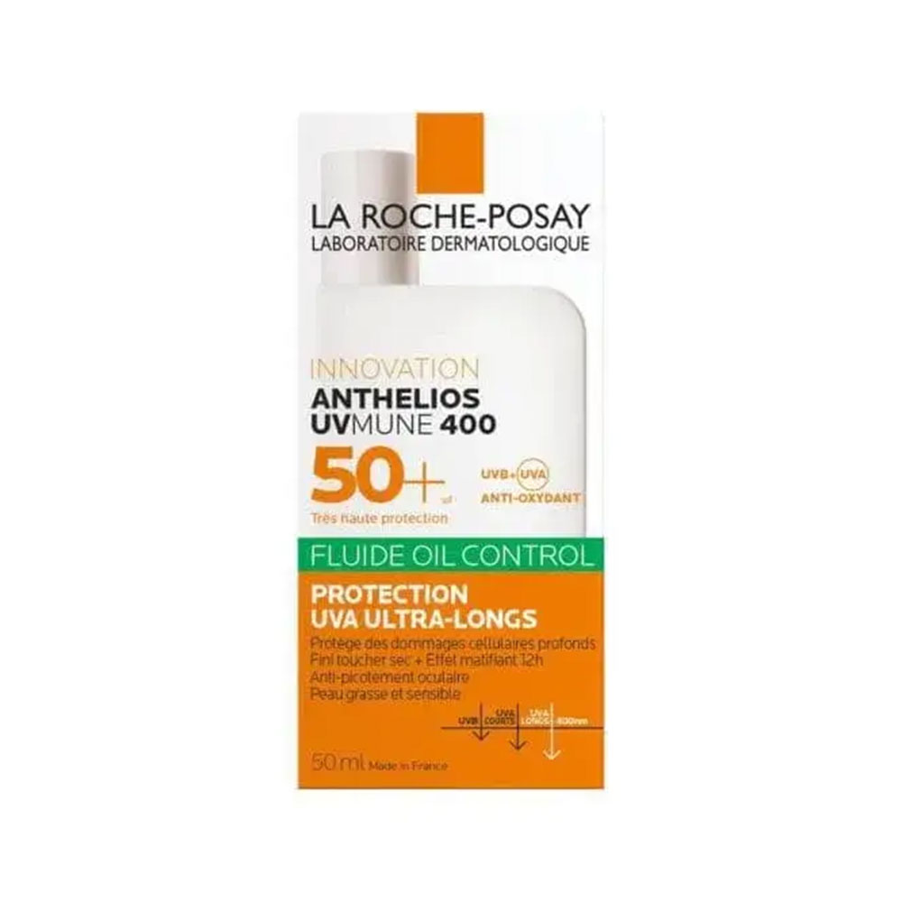 فلوئید ضد آفتاب لاروش پوزای مدل Anthelios UVMune 400 Fluide Oil Control SPF50