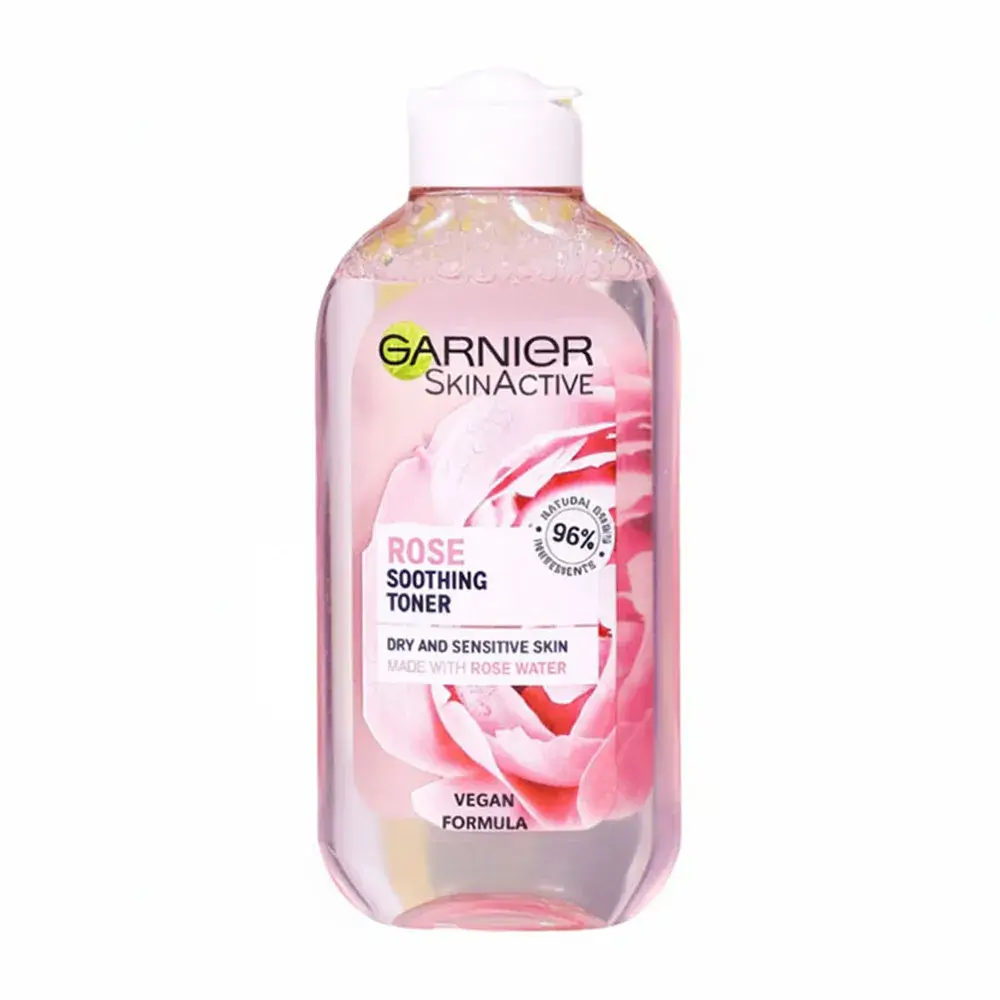 تونر آرامش بخش گارنیر Skin Active Rose Soothing Toner