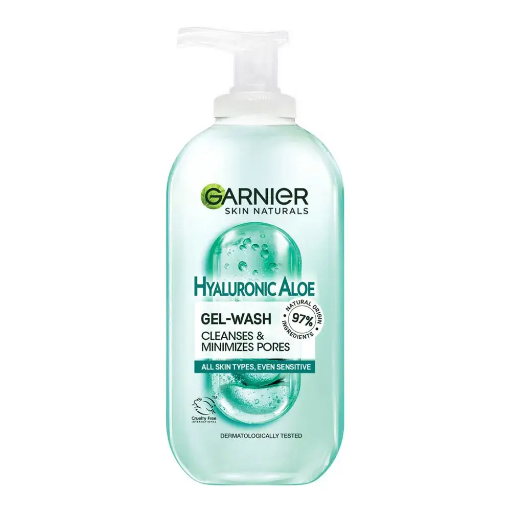 ژل شستشوی صورت گارنیر Skin Naturals Hyaluronic Aloe